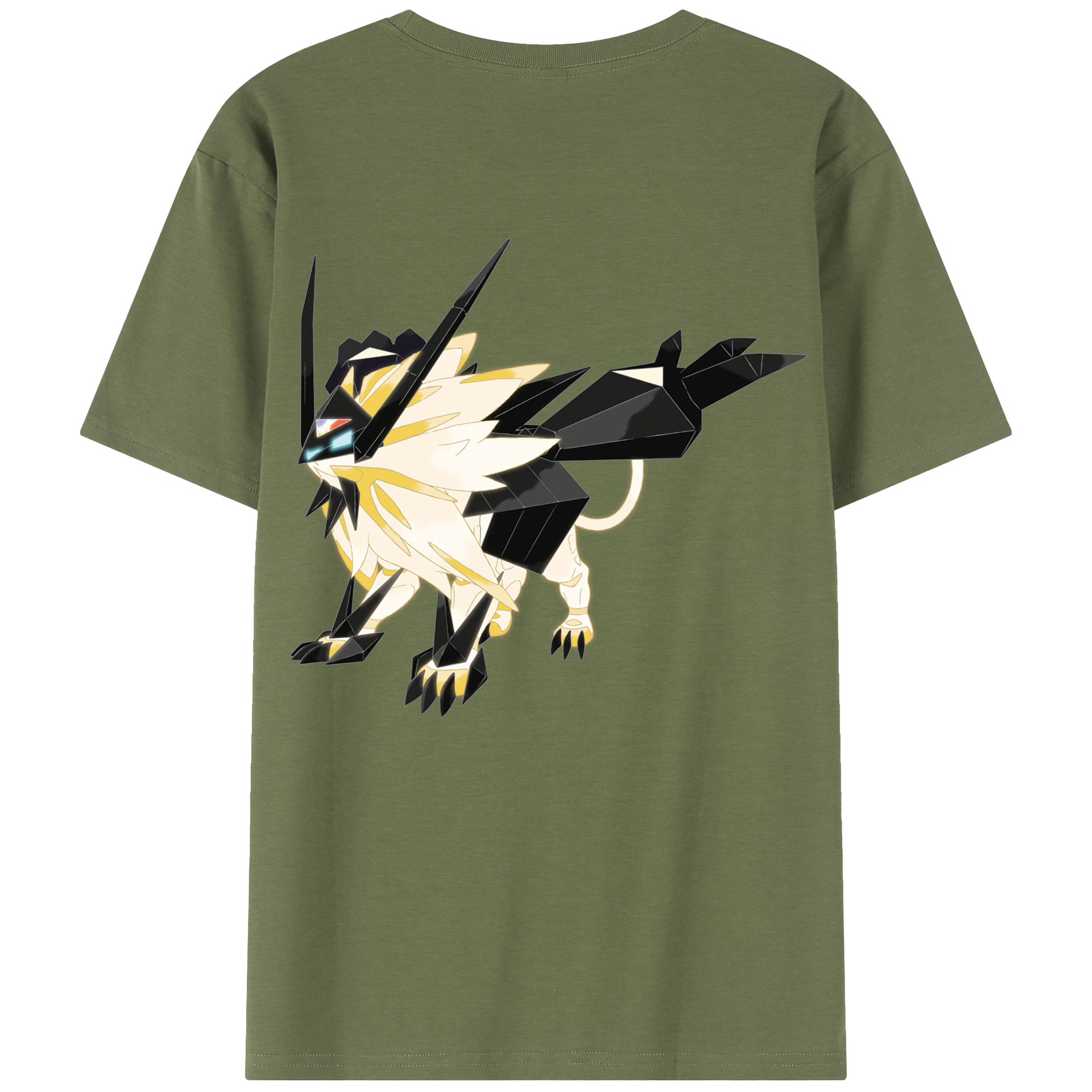 （画像用） ポケットモンスター Pokémon 綿100％半袖Tシャツ（背面プリント）